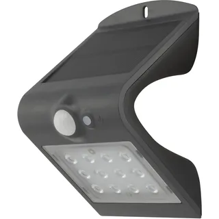 REV BUTTERFLY Solarleuchte für außen, IP65, Aussenlampe mit Bewegungsmelder, Solarlampe, Solarleuchte; 1200mAh, Li-Ion, 1.5W, anthrazit