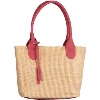 Tom Tailor Sharon Shopper Baumwolle/Polyurethan Rot
