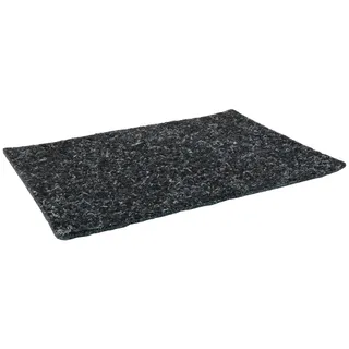Nadelvliesteppich "MERLIN, Made in Netherlands", grau (anthrazit), B:200cm H:5,2mm L:1.500cm, Nadelfilz, PRIMAFLOR-IDEEN IN TEXTIL, Teppiche, Nadelvliesteppich, Flachgewebe, Nadelvlies, meliert, besonders robust & strapazierfähig