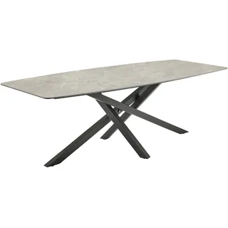 LC Garden Como Garten Esstisch 200x100cm Grau/Anthrazit