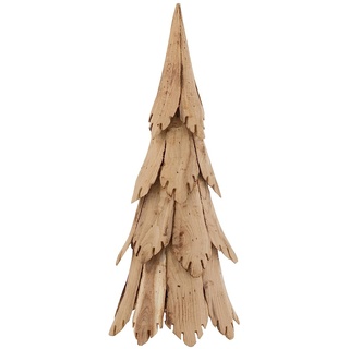 J-Line Weihnachtsbaum, Holz, naturfarben, klein