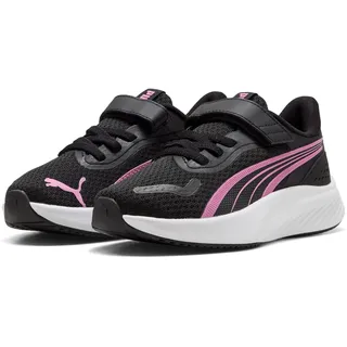 Puma Pounce Lite Kids Black/Posie Pink/White 22