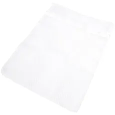 Fackelmann Wäsche-Schutznetz TECNO, Wäschesack mit Reißverschluss, Wäschenetz für Waschmaschine (Farbe: Weiß), Menge: 1 Stück