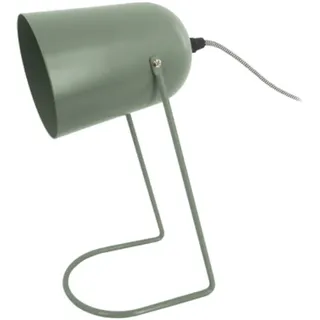Leitmotiv - Tischleuchte Enchant - Grau/Grün - 30x18cm Tischlampe - Nachttischlampe, Wohnzimmer, Schlafzimmer - Grün
