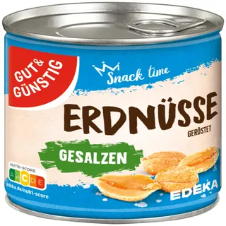 Gut&Günstig geröstet & gesalzen Erdnüsse 200,0 g