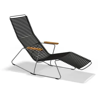 Houe Sunrocker Click Liegestuhl 64 x 90 cm Schwarz