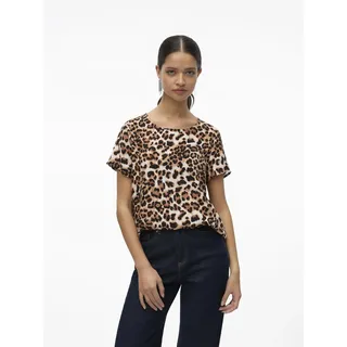 Vero Moda Blusenshirt tan aop:leo XS