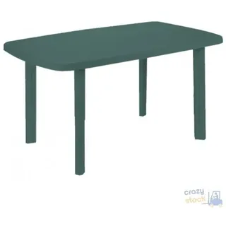 Progarden TAVOLO IN PLP Faro Grün 137x85xH 72 cm Oval Kunststoff Tisch