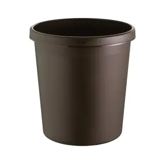 Helit Papierkorb 18 l Braun