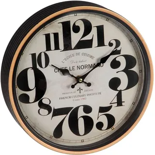 Ambiente Haus Le Normand Wanduhr 29 cm 28 beige