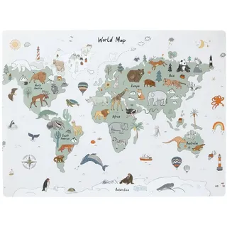 Zeller 11286 Schreibtisch-/Bastelunterlage "World", Kunststoff