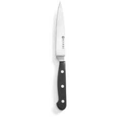 Bild von Küchenmesser, Küchenmesser, Messer, Hergestellt aus geschmiedetem Chrom-Molybdän-Stahl, Klinge: 125mm, Länge: 240mm, POM-Plastic, Edelstahl