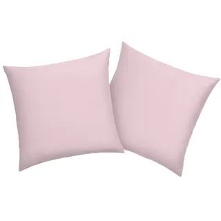 OTTO home Kissenbezug "Desner 100% Microfaser, extra weich, allergikerfreundlich" uni Kissenhülle, Premium Qualität, schnell trocknend, pflegeleicht, rosa
