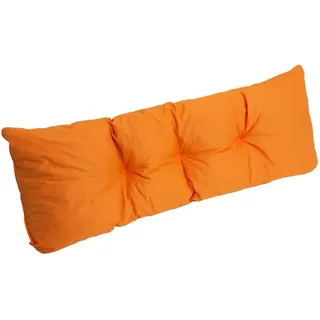 Setgarden Palettenkissen 120x40cm Rückenkissen 1tlg Orange