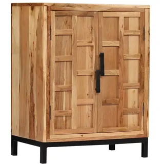 vidaXL Sideboard Massivholz Akazie 60x35x76 cm Braun