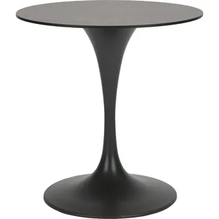 Acamp Klapptisch Rund HPL Anthrazit 70 cm x 70 cm