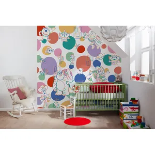 Vlies Fototapete - Pixar Memories - Größe 250 x 250 cm - Kinderzimmer, Tapete, Kindertapete