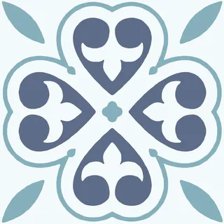 d-c-fix selbstklebende Bodenfliesen – Oriental Flower (11er Pack, 30x30cm) – qualitative PVC-Klebefliesen – leicht zu reinigen & individuell anpassbar