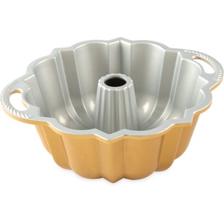 Nordic Ware 51277 Anniversary Gugelhupfform, 1420 ml (6 Cups), Aluminium, Gold