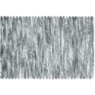 Grund Badteppich , Anthrazit , Textil , Tropfen , rechteckig , 65x115 cm , Oeko-Tex® Standard 100, Made in Europe , für Fußbodenheizung geeignet, rutschfest , Heimtextilien, Badtextilien, Badematten