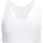 Damen Mit Herausnehmbaren Sport-BH Weiß XXL EU
