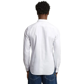 G-star Uniform Slim Langarmhemd - White / White Oxford - L