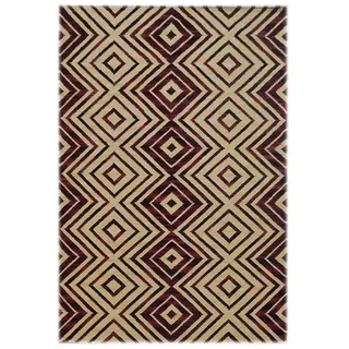 Bakero Kilim 52 Grau/Lila 120 x 180 cm