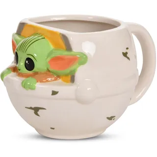 Star Wars Grogu Designer 3D Tasse Baby Yoda im Geschenkkarton