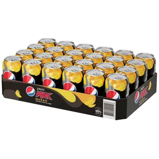 Pepsi Max Mango - pfandfreie - 24 x 0,33 L