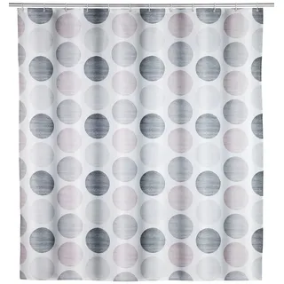 Wenko Duschvorhang WENKO Pastell Dots 180 x 200 cm mehrfarbig