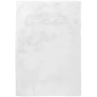 Kayoom Fellteppich , Weiß , Textil , meliert , rechteckig , 120x170 cm , SGS-geprüft , für Fußbodenheizung geeignet, in verschiedenen Größen erhältlich , Teppiche und Böden, Teppiche, Fellteppiche
