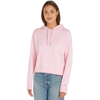 Tommy Hilfiger Damen Hoodie mit Kapuze, Rosa (Pastel Pink), M