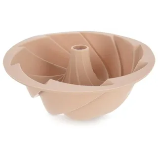 Silikon-Kuchenform mit Kamin, beige, 23,5 cm