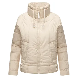 Steppjacke NAVAHOO "Steppjacke Luftzauber 14", Damen, Gr. XXL, beige (cream), Obermaterial: 100% Polyester Pol. recyc..  Obermaterial: Futter: 100% Polyester PES. 100% Polyester Pol. recyc.., Jacken Steppjacke