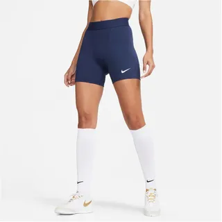 Nike DH8327-410 W NK DF Strike NP Short Pants Damen Midnight Navy/White Größe M