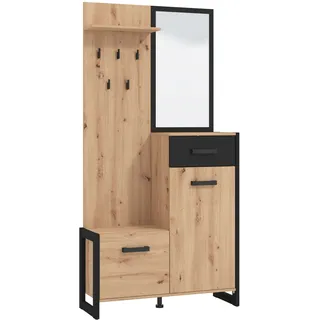 INOSIGN Oleron Kompaktgarderobe 94,5 x 33,5 x 191 beige