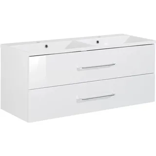 Fackelmann B.Clever Doppel-Waschtisch 120 x 51 cm