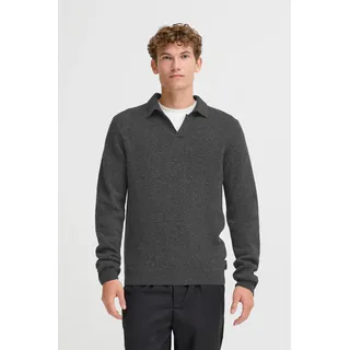 Casual Friday CFKARL LAMBSWOOL Herren Pullover Grobstrickpullover Wollmischung regular fit - Grau