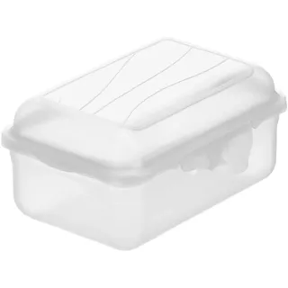 Rotho Vesperdose rechteckig transparent 12,5 x 9,0 x 5,8 cm 0,4 l