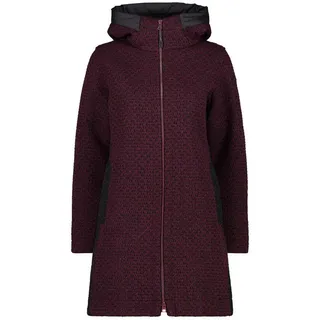 CMP Woman Coat Fix Hood burgundy (C919) 40