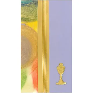 Pracht Creatives Hobby 7073-20885 Wachsplatten Mix violett/gold, 3 halbe Wachsstreifen mit einem Motiv, ca. 200 x 50 x 0,5 mm, zum Modellieren und Verzieren von Kerzen