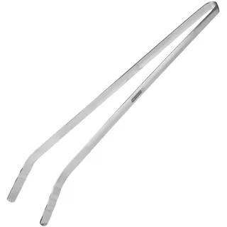 Fackelmann Grillzange 46 cm Edelstahl Silber/Weiß