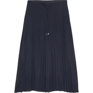 Comma, Faltenrock Damen Blau 36