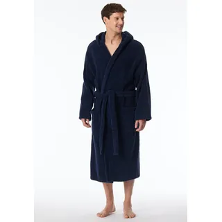 SCHIESSER Essentials Bademantel Blau M