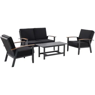 Royal Garden Berlin Set 4-teilig Anthrazit