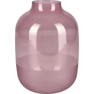 Vase Blush Bordeaux Glas 25,5 cm x Ø 18 cm Burgunderrot