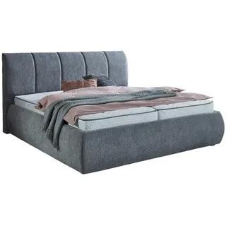 SUN GARDEN PB130 Vail Polsterbett 180x200 cm Silber