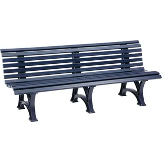 Blome Gartenbank BORKUM 4-Sitzer Länge 2000 mm - Blau