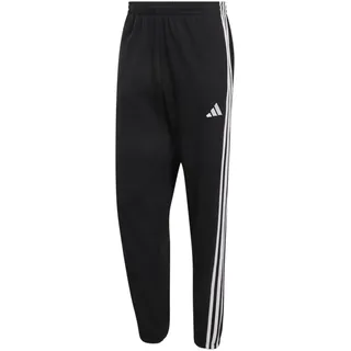 adidas Essentials 3 Stripes French Terry Tapered Cuffed Joggers Black/White L