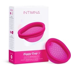 Bild Ziggy Cup 2 – Extradünne, Wiederverwendbare Menstruationsscheibe mit Flacher Passform (Größe B)